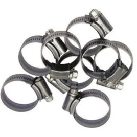FA2636 RVS slangklem  Ø 25 - 40 mm.