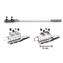 N4030070 Stuurverlenger voor buitenboordmotoren - lengte 700 mm. 