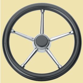 068705 Stuurwiel 'Model 18', kleur carbon, Ø 350 mm.