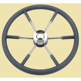 068970 Stuurwiel RVS 'Type-9' Ø 700 mm.  