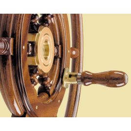 068997 Handgreep opklapbaar om op houten stuurwielen te schroeven.