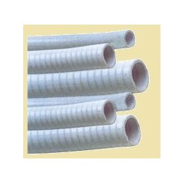 811621 PVC toilet-/persslang Ø16x21mm/5bar. Wit. Per meter.