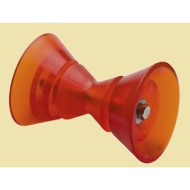 050510 Boegrol, breedte 75 mm mèt bevestigingsmaterialen.