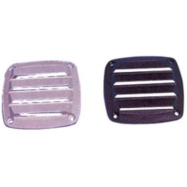 078147 Ventilatierooster kunststof, wit. 85 x 85 mm.