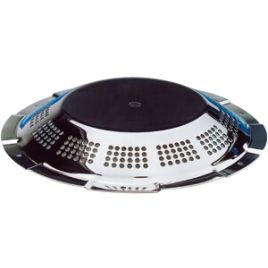 048977 UFO dekventilator RVS. Buitenmaat Ø 240 mm. 