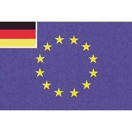 EGBRD4060 Europese vlag met Duitsland inzet - 400x600 mm.