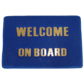 015305 Vloermat "Welcome on Board". 