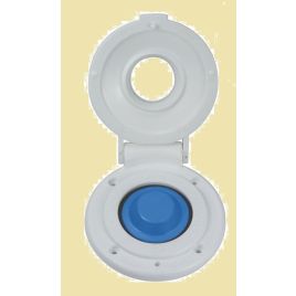 71977 Lofrans voetschakelaar blauw 'WASH DOWN'.