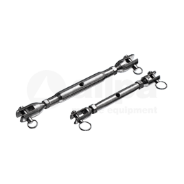 375100 Wantspanner RVS met gaffel. Stag Ø4mm.