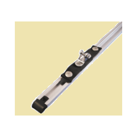 080111 Fitting op verstelrail 105x25 mm voor horizontale montage. 