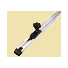 080112 Fitting op verstelrail 105x25 mm voor verticale montage.