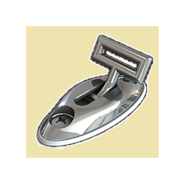 080126 RVS dekoog met spanbanden voor zonnetent.