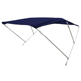 124130 Zonnetent 'Wilma' blauw. Breed 130 cm.