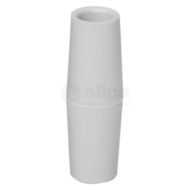 124511 Nylon koppelstuk/bus voor buis Ø 25 mm 'Wilma'.