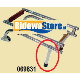 069831 Set RVS afstandhouders voor #069800/04 en #0679810/13.