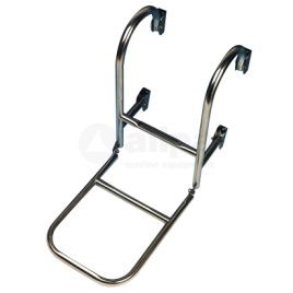 110041 Zwemtrap RVS 4-treden. Lengte 1010mm.