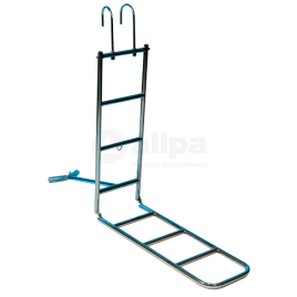 110050 RVS boegzwemtrap 7-treden. Lengte 2040mm.