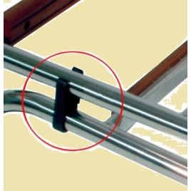 069830 Reserve klem zwart voor zwemtrappen pijpdikte Ø20-22 mm.