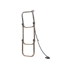 269055 RVS Inklapbare rubberboot zwemtrap. 95 cm.