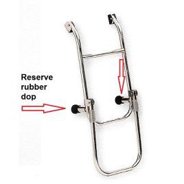 32202VE02588 Rubber dop zwart Ø 20 mm voor 110043, 110044 en 110045.