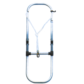 S1130003 Aluminium zwemtrap 3-treden. Lengte 930mm.