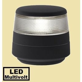 041362 Hella toplicht 360º wit licht 8-28V. Zwart huis.