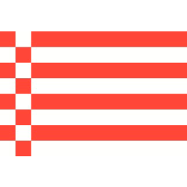 BR2030 Deelstaatvlag Bremen DE - 200x300 mm.