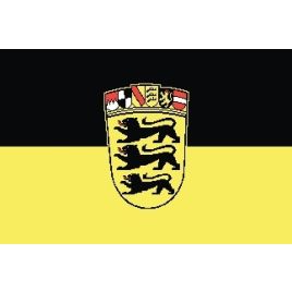 BW2030 Deelstaatvlag Baden-Wüttemberg DE - 200x300 mm.