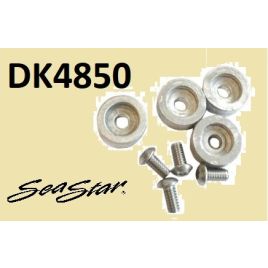 DK4850 Aluminium anode kit voor SeaStar Jack Plates.