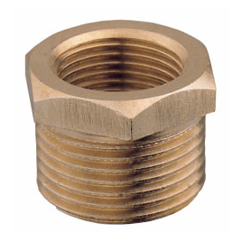 000241JG Verloopring messing 2" x 1½".