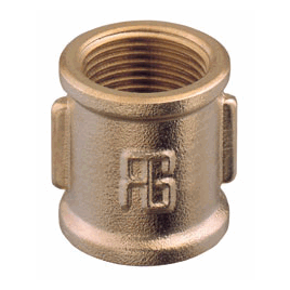 000270B ⅜" Sok messing.