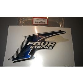 87131-ZW1-N00 Honda 4-stroke logo / decal side.