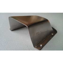 078123 Luchthapper RVS. 140x115x50 mm.