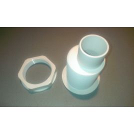 196996 Huiddoorvoer kunststof met slangtule - Ø 47 x 31 mm.