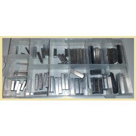 11395 Stalen spie 8 x 7 x 40 mm.