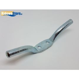 36783 Kikker/koordhouder verzinkt lengte 108 mm.