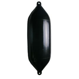 56.07.745 Mega fender PVC - Ø 450 x 1400 mm. Kleur zwart.