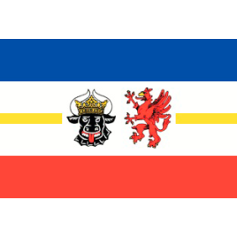 MV2030 Deelstaatvlag Mecklenburg-Vorpommern DE - 200x300 mm.