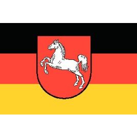 NIE2030 Deelstaatvlag Niedersachsen DE - 200x300 mm.