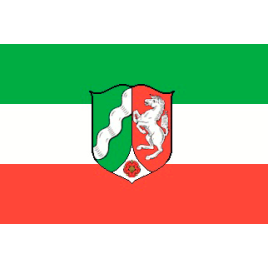 NRW2030 Deelstaatvlag Nordrhein-Westfalen DE - 200x300 mm.