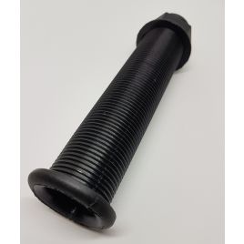 18.736.01 Loospijp / doorvoer - lengte 152 mm. Zwart.