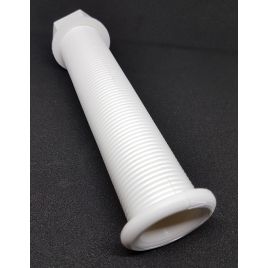 18.836.01 Loospijp / doorvoer - lengte 150 mm. Wit.