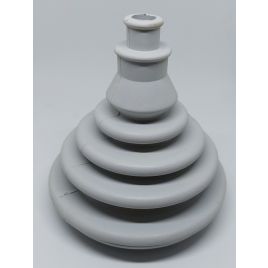 03.412.01 Kabeldoorvoer / balg - gatmaat Ø 70mm - grijs.