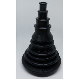 03.414.00 Kabeldoorvoer / balg - gatmaat Ø 80mm - zwart.