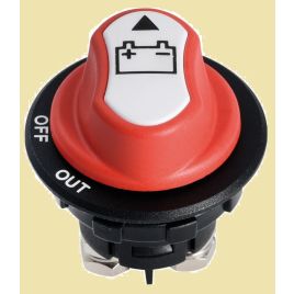 14.385.20 Accuschakelaar (ON/OFF/OUT) 32V DC 100A.