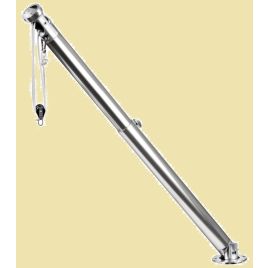 42.358.00 Set (2x) aluminium telescopische davits.