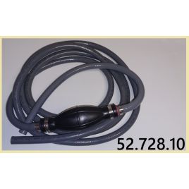 52.728.10 Brandstofslang met pompbal 3,60 meter.