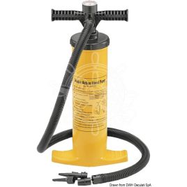 66.446.57 Luchtpomp 4 liter met manometer voor rubberboot.  