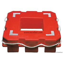 22.700.03 Kunststof reddingskist 8 pers. - 90x90 cm.