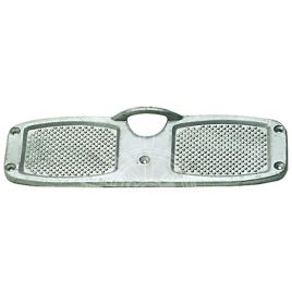 47.766.02 Spiegelbeschermplaat aluminium - breedte 316 mm. 